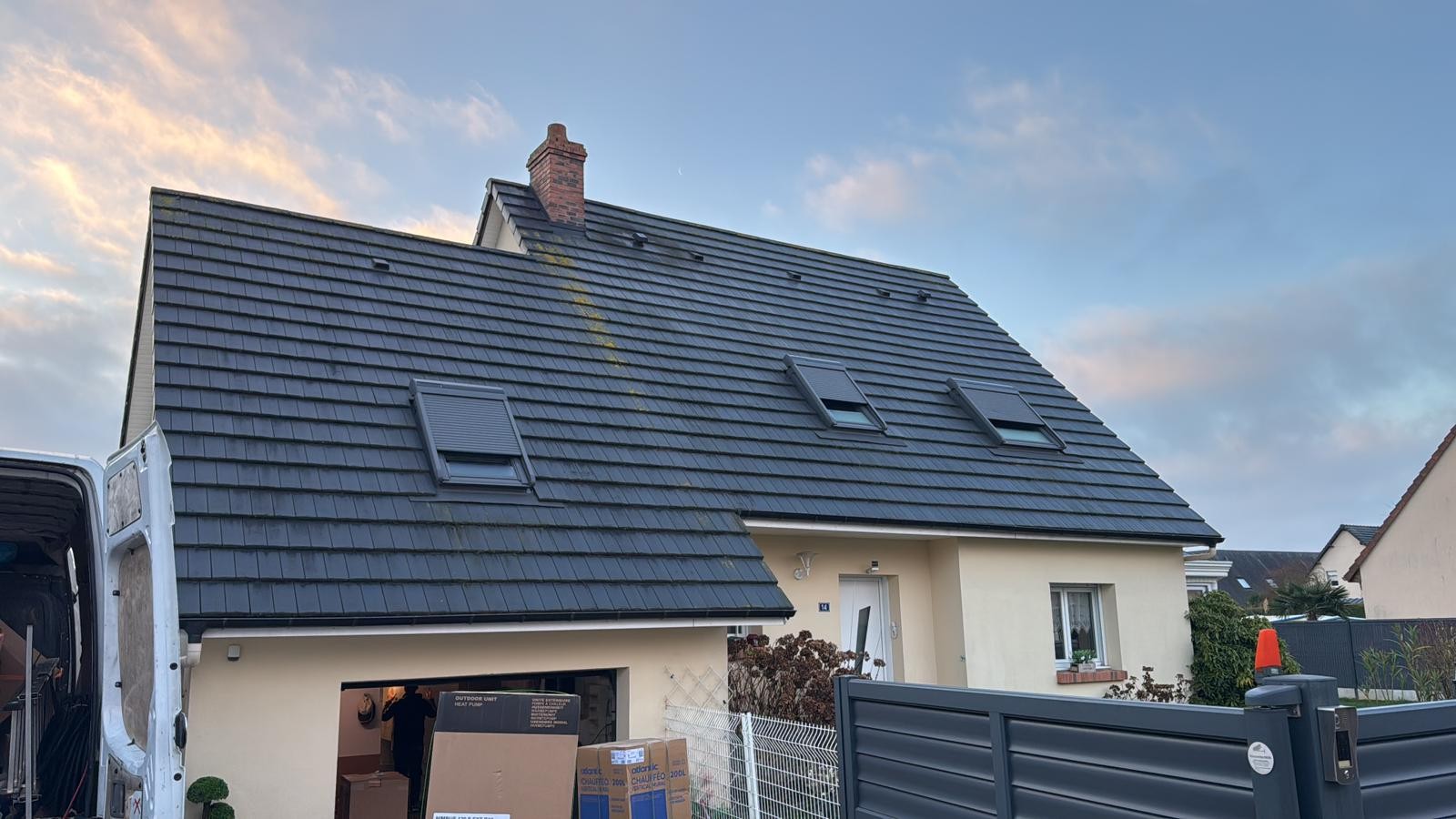 Chantier Françoise Dufour à 27370 Le Thuit de l'Oisel — avant travaux